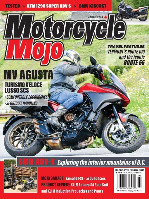 Title details for Motorcycle Mojo Magazine by Riptide Resources Inc o/a Motorcycle Mojo Magazine - Available